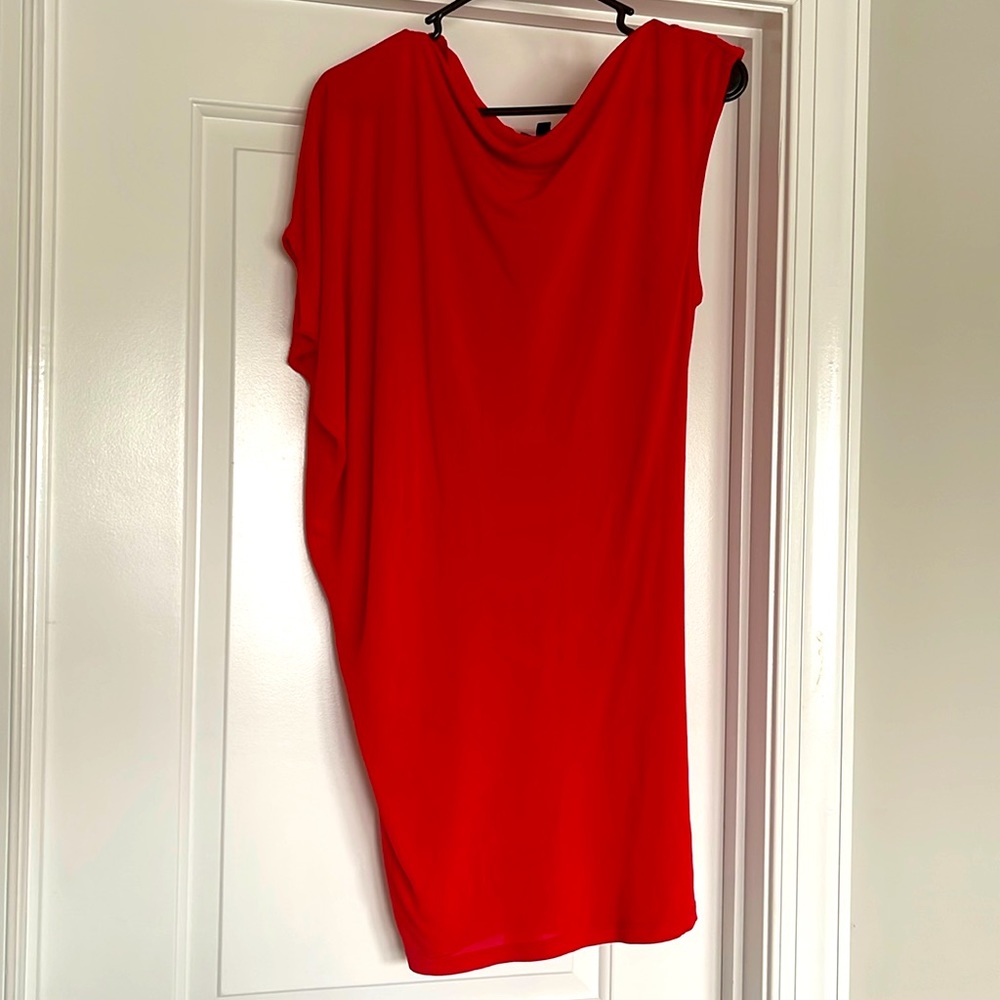 Red Bebe dress
